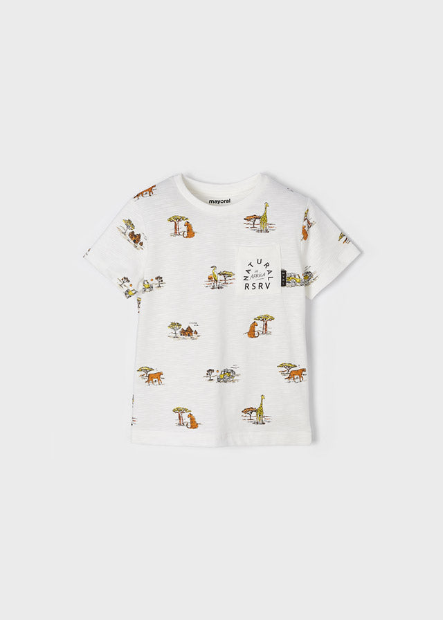 Mayoral Printed s/s t-shirt