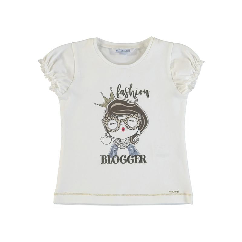 Mayoral Meisje t-shirt Blogger 3008