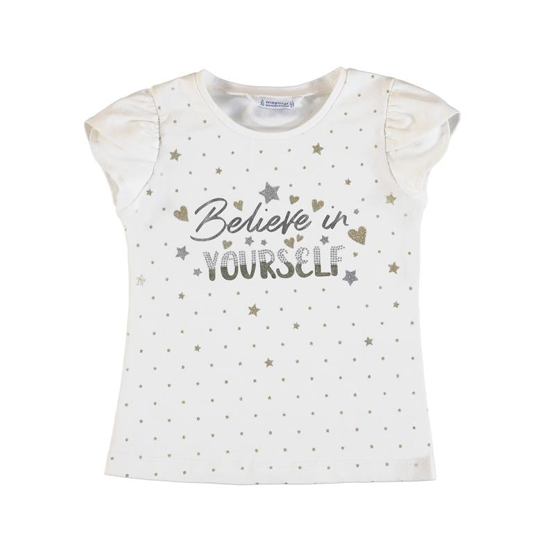 Mayoral Meisje t-shirt stars 3009