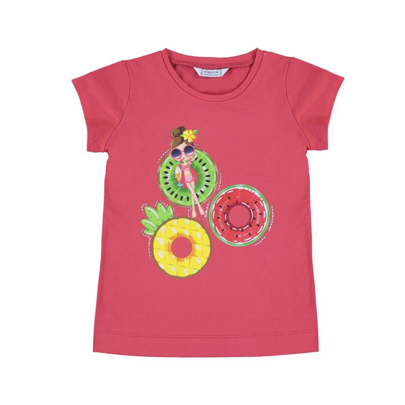 Mayoral Meisje t-shirt met print 3017