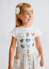 Mayoral S/s "hearts" shirts