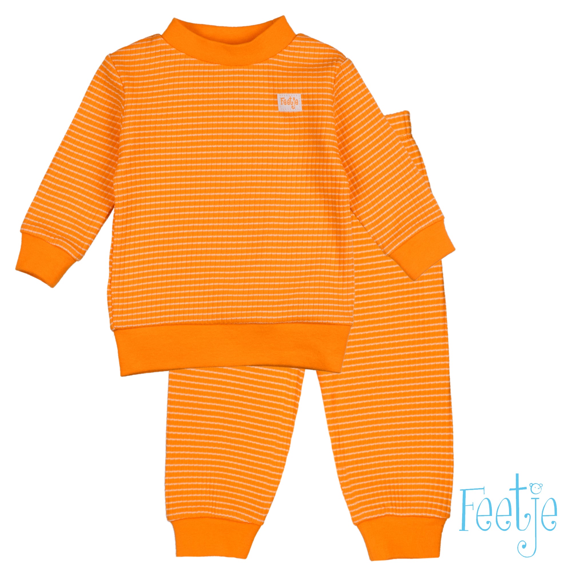 Feetje Pajama waffle orange
