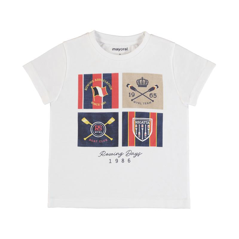 Mayoral Jongen Shields t-shirt short sleeve 3061