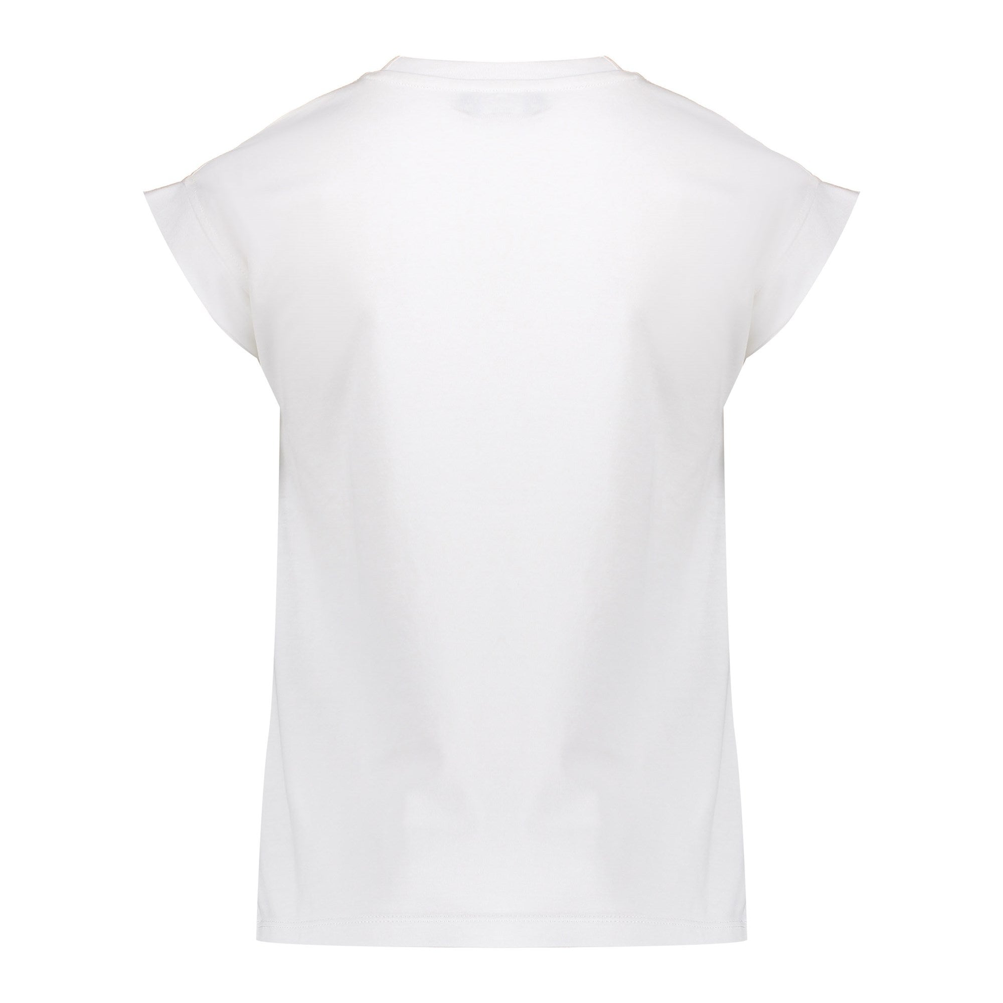 Meisjes T-shirt circle text van Geisha in de kleur White in maat 176.