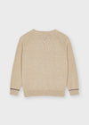 Mayoral Basic cotton sweater w/round