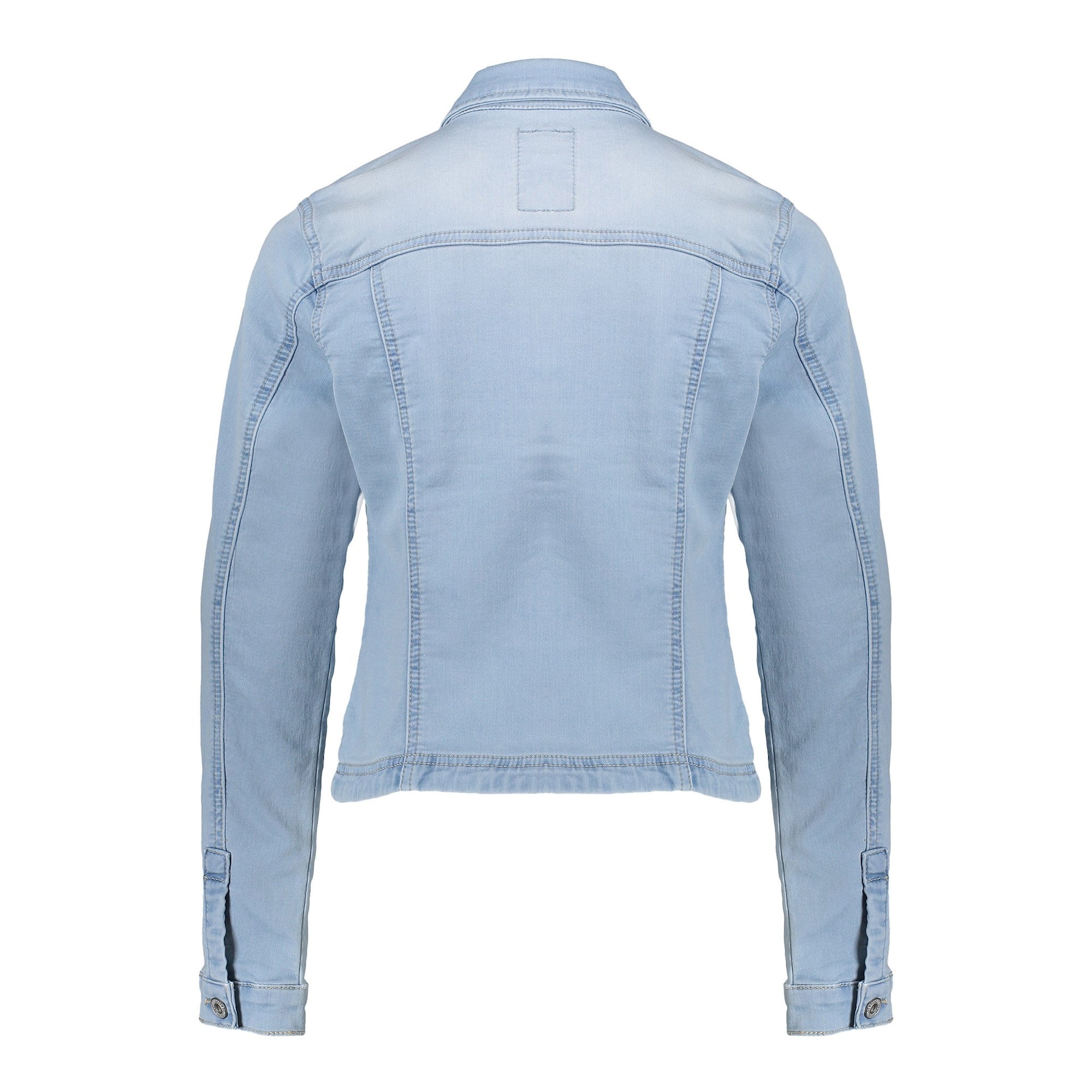 Meisjes Jeans jacket jogg denim van Geisha in de kleur 000830 - bleached denim in maat 176.