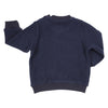 Baby jongens SWEATER - POCKET CAR - GILLO - van GYMP in de kleur MARINE in maat 86.