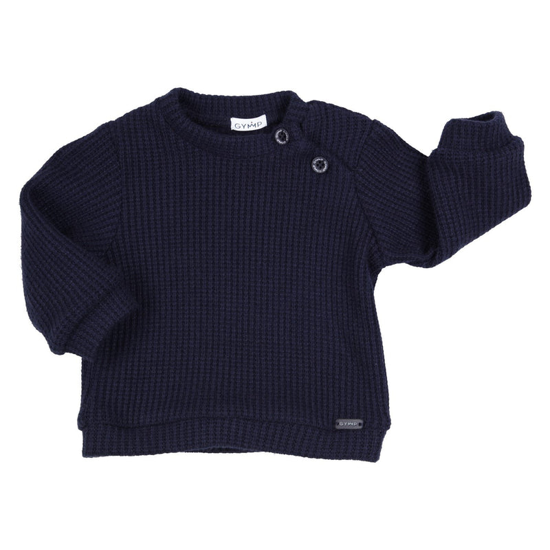 Baby jongens SOUSPULL - TIPTOP - PREMINIMES van GYMP in de kleur MARINE in maat 86.