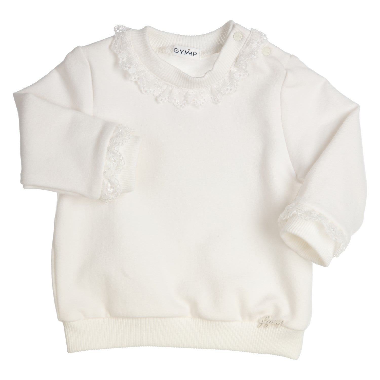 Gymp Sweater - Lace With Collar And Cuffs