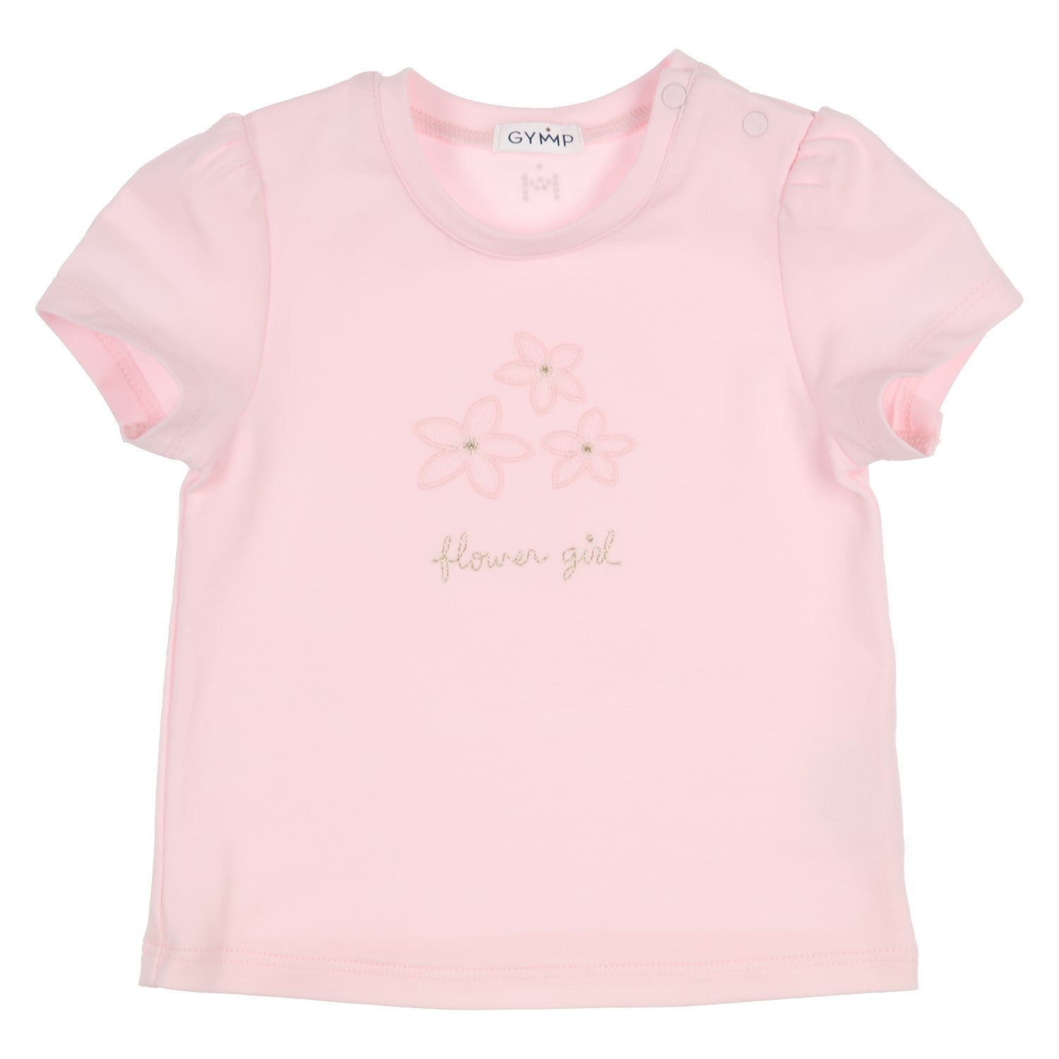 Gymp T-SHIRT - FLOWER GIRL APPLICAT
