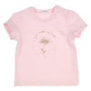 Meisjes T-SHIRT - YOU MAKE ME HAPPE -  van Gymp in de kleur VIEUX-ROSE in maat 86.