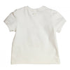 Meisjes T-shirt Aerobic van Gymp in de kleur Off White - Gold in maat 86.