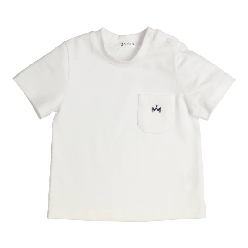 Jongens T-shirt Aerobic van Gymp in de kleur White in maat 86.