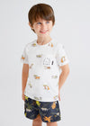 Mayoral Printed swim shorts