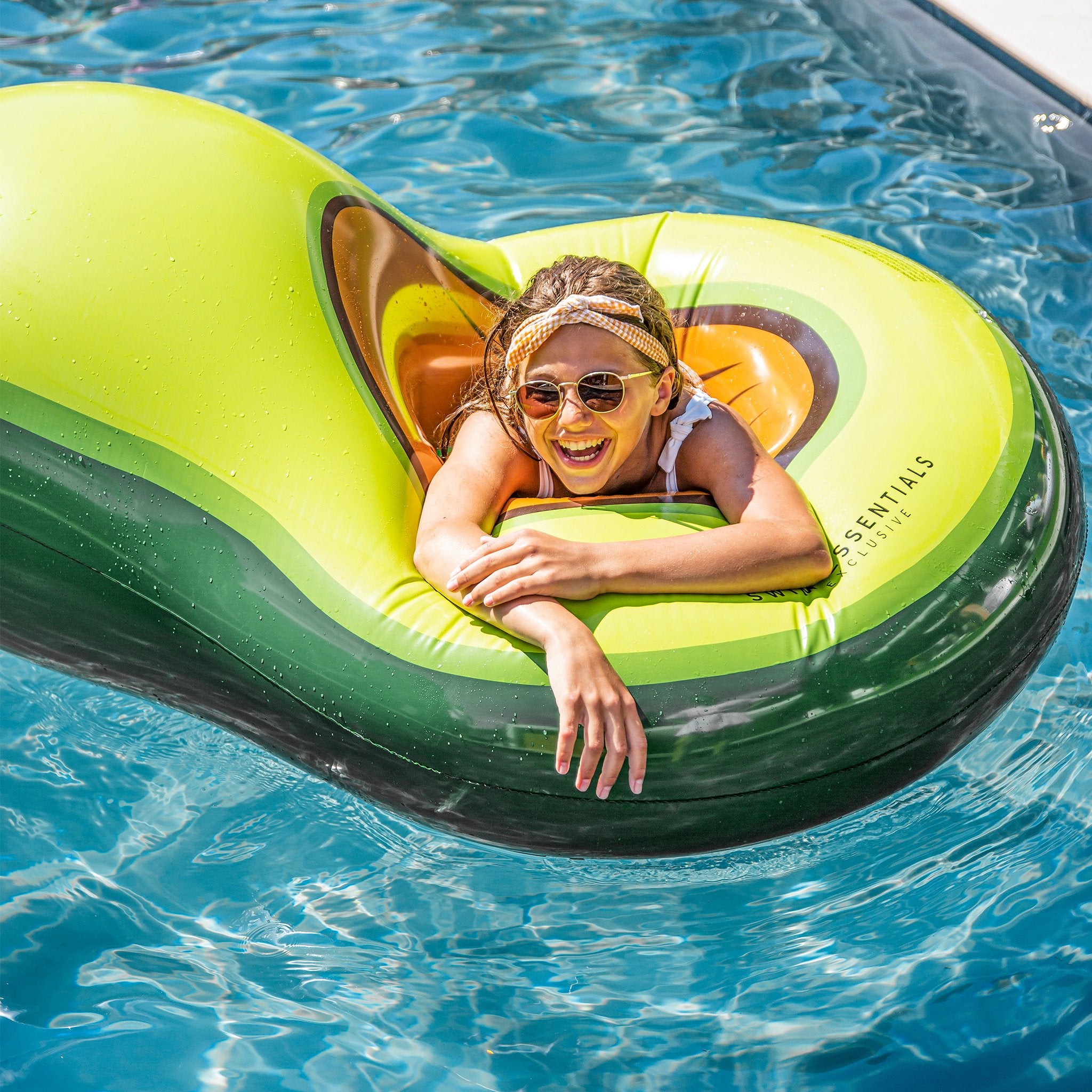 Swim Essentials - Avocado luchtbed XL