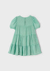 Mayoral Chiffon structured dress