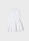 Mayoral Embroidered poplin dress