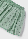 Mayoral Embroidered tulle skirt