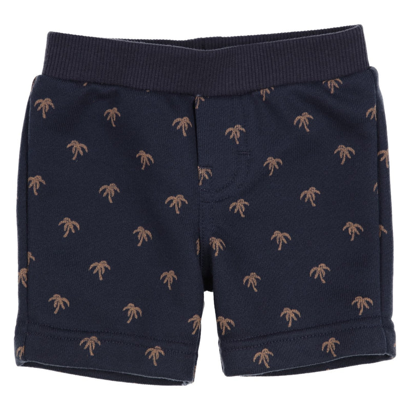 Jongens SHORTS - PALMA - BOYS - S22 van Gymp in de kleur MARINE/BEIGE in maat 86.