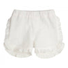 Meisjes Shorts Birdie van Gymp in de kleur White in maat 86.