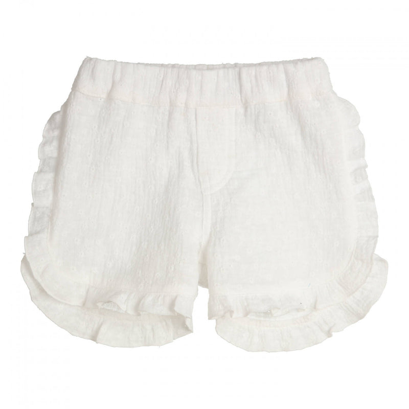 Meisjes Shorts Birdie van Gymp in de kleur White in maat 86.