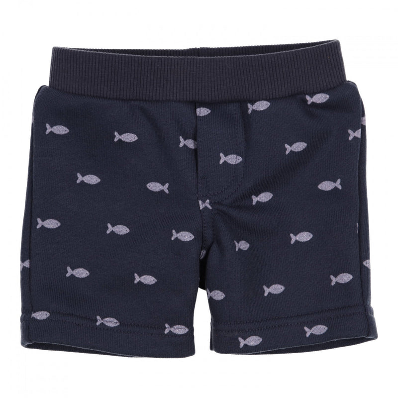 Jongens Shorts Nemo van Gymp in de kleur Navy - LightBlue in maat 86.