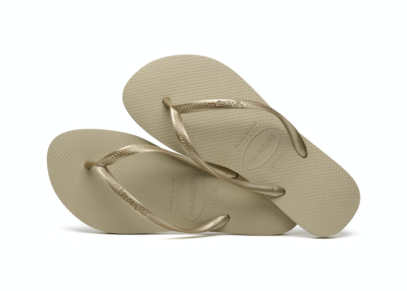 Havaianas Slim Sand Grey/Light Golden