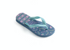 Meisjes Kids Flores Blue  van Havaianas in de kleur Blauw in maat 31, 32.
