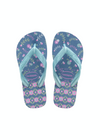 Meisjes Kids Flores Blue  van Havaianas in de kleur Blauw in maat 31, 32.