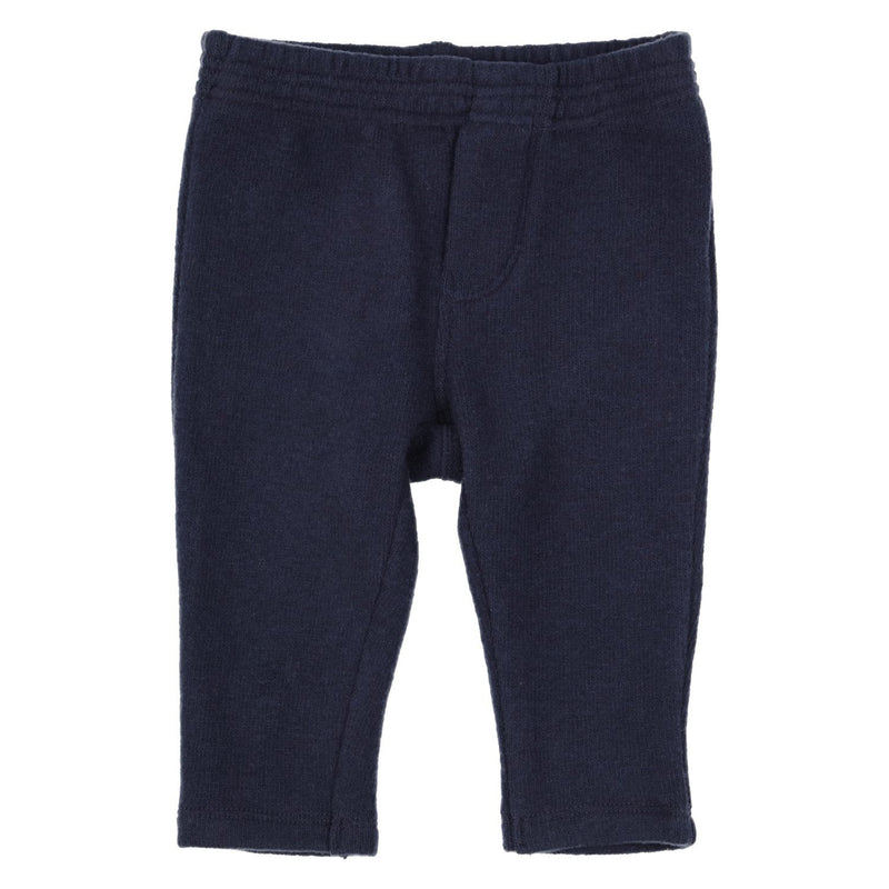 Baby jongens PANTALON - GILLO - PREMINIMES  van GYMP in de kleur Navy in maat 86.