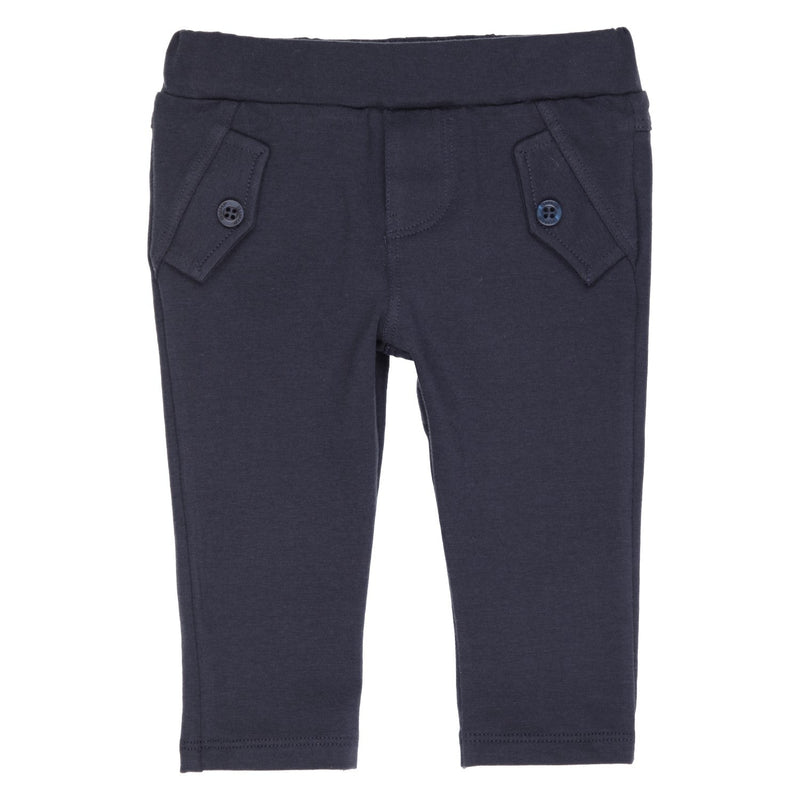 Jongens PANTALON - POCKET FLAPS - AERO van Gymp in de kleur MARINE in maat 86.