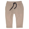 Jongens PANTALON - JOGGING - MARVIN -  van Gymp in de kleur BEIGE in maat 86.