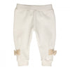 Meisjes Trousers Carbon van Gymp in de kleur Off White - Gold in maat 86.