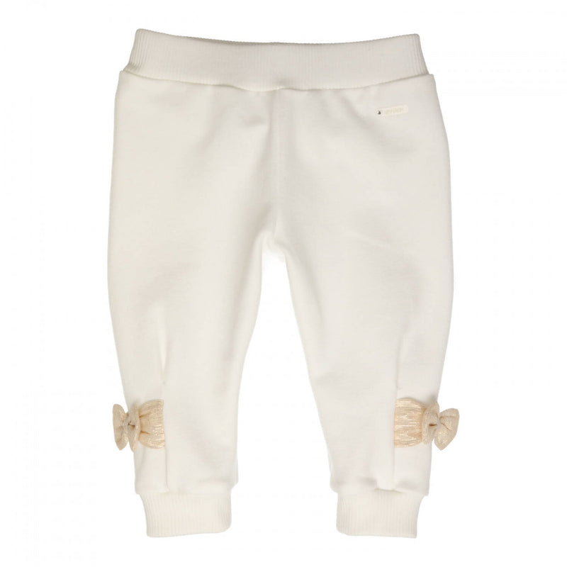 Meisjes Trousers Carbon van Gymp in de kleur Off White - Gold in maat 86.