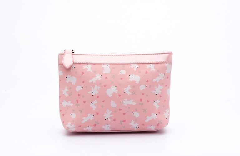 Zebra Pencilcase - Forest Pink