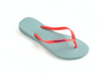 Havaianas Slim Logo Ice Blue/Coralnew