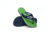 Unisexs Kids Max Blue Denim/Leaf Green  van Havaianas in de kleur Groen in maat 35, 36.