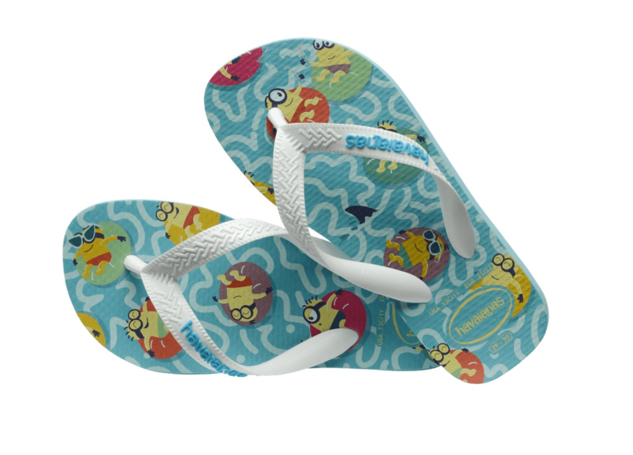 Havaianas MINIONS TRADITIONAL BLUE/WHITE