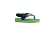 Unisexs Baby Brasil Logo Ii Leaf Green  van Havaianas in de kleur Groen in maat 25, 26.