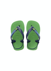 Unisexs Baby Brasil Logo Ii Leaf Green  van Havaianas in de kleur Groen in maat 25, 26.