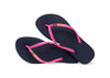 Havaianas Slim Brasil Logo Navy Blue