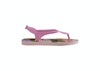 Meisjes Kids Luna Print Crystal Rose  van Havaianas in de kleur Roze in maat 35, 36.