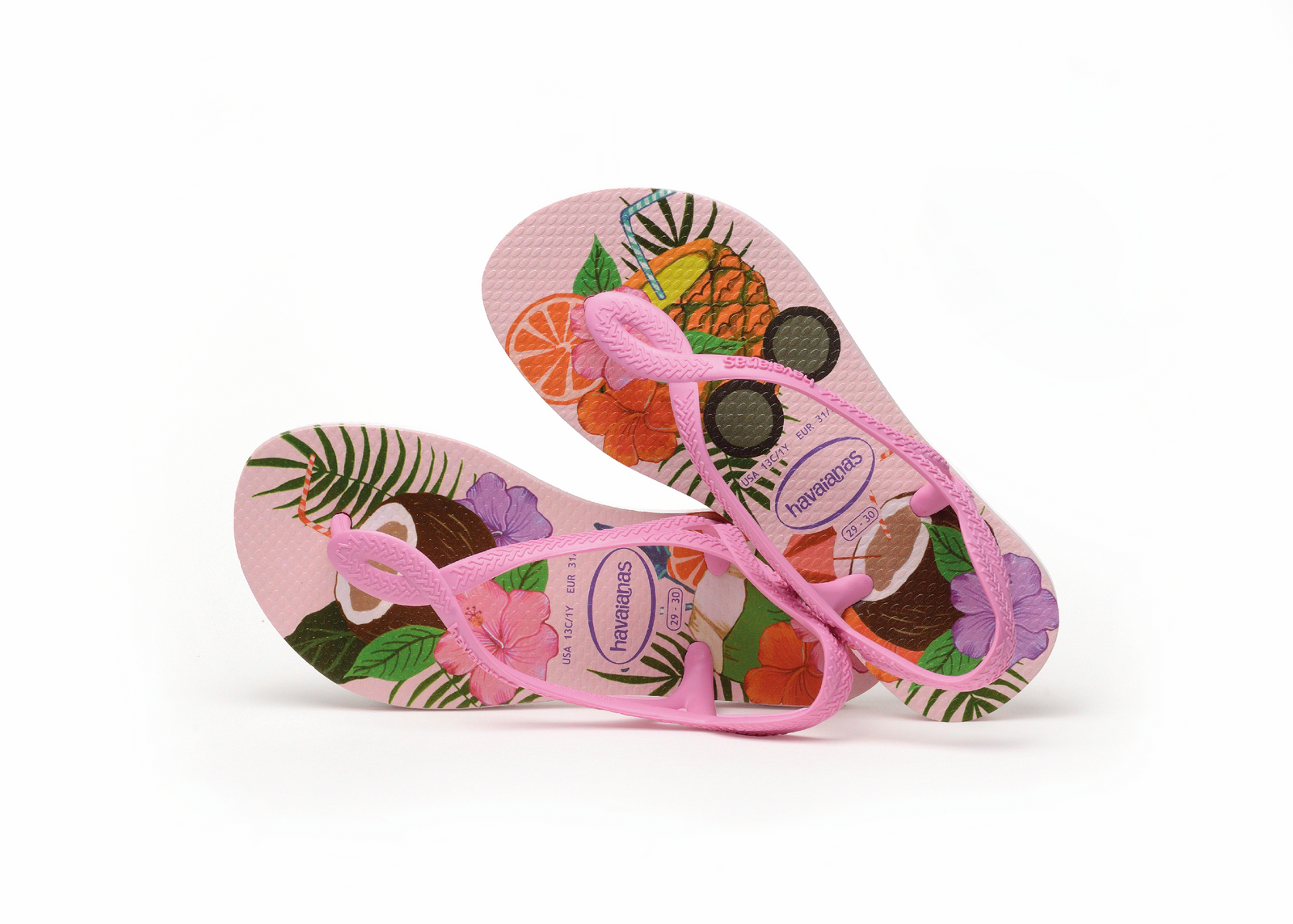 Havaianas Kids Luna Print Crystal Rose