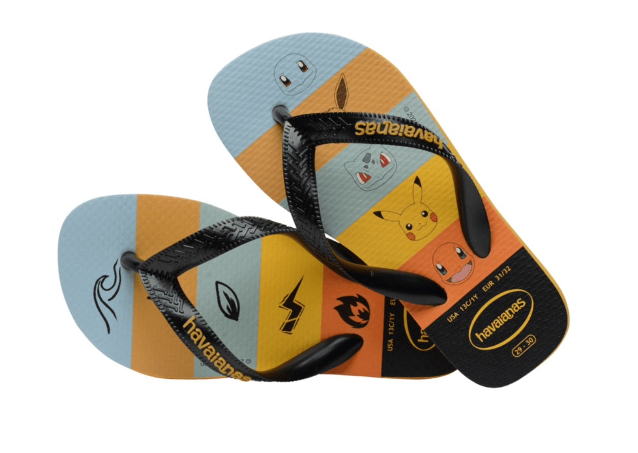 Havaianas KIDS TOP POKEMON ORANGE CITRUS
