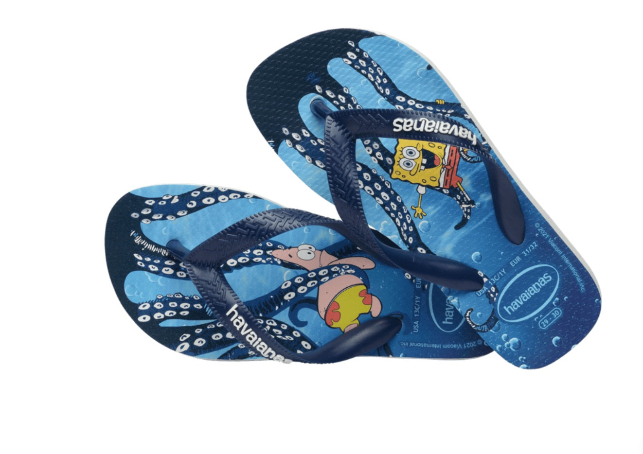 Havaianas KIDS TOP BOB SPONGE WHITE