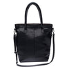 Zebra Natural bag kartel met rits - black / camel