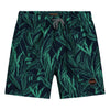 Jongens swimshort scratched leaves van Shiwi in de kleur Pappagallo in maat 176.