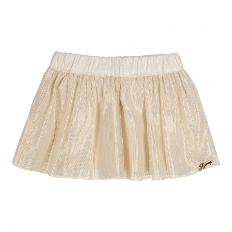 Meisjes Skirt Ginger van Gymp in de kleur Gold in maat 86.