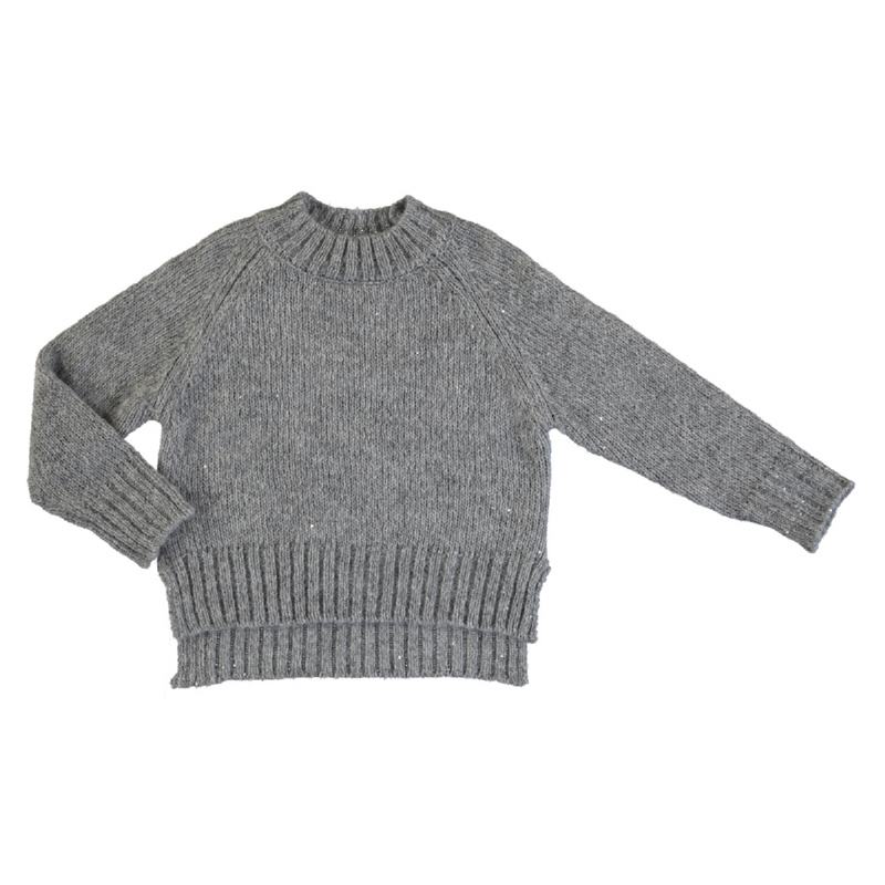 meisjes Sequins Sweater van Mayoral in de kleur Grijs in maat 128.