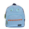 jongens Rugzak Boys - Monster Blue van Zebra in de kleur licht blauw in maat 0.